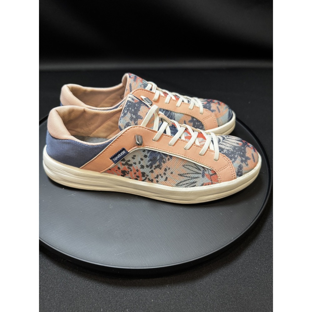 Hey Dude Karina Breeze Island Peach Floral Mesh Sneakers 122125053 Womens 11